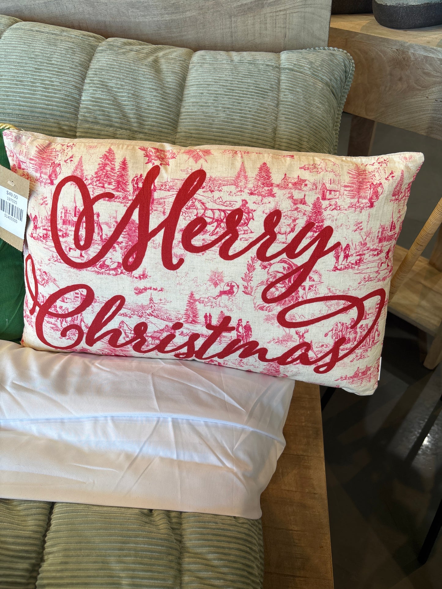 Merry Christmas Pillow