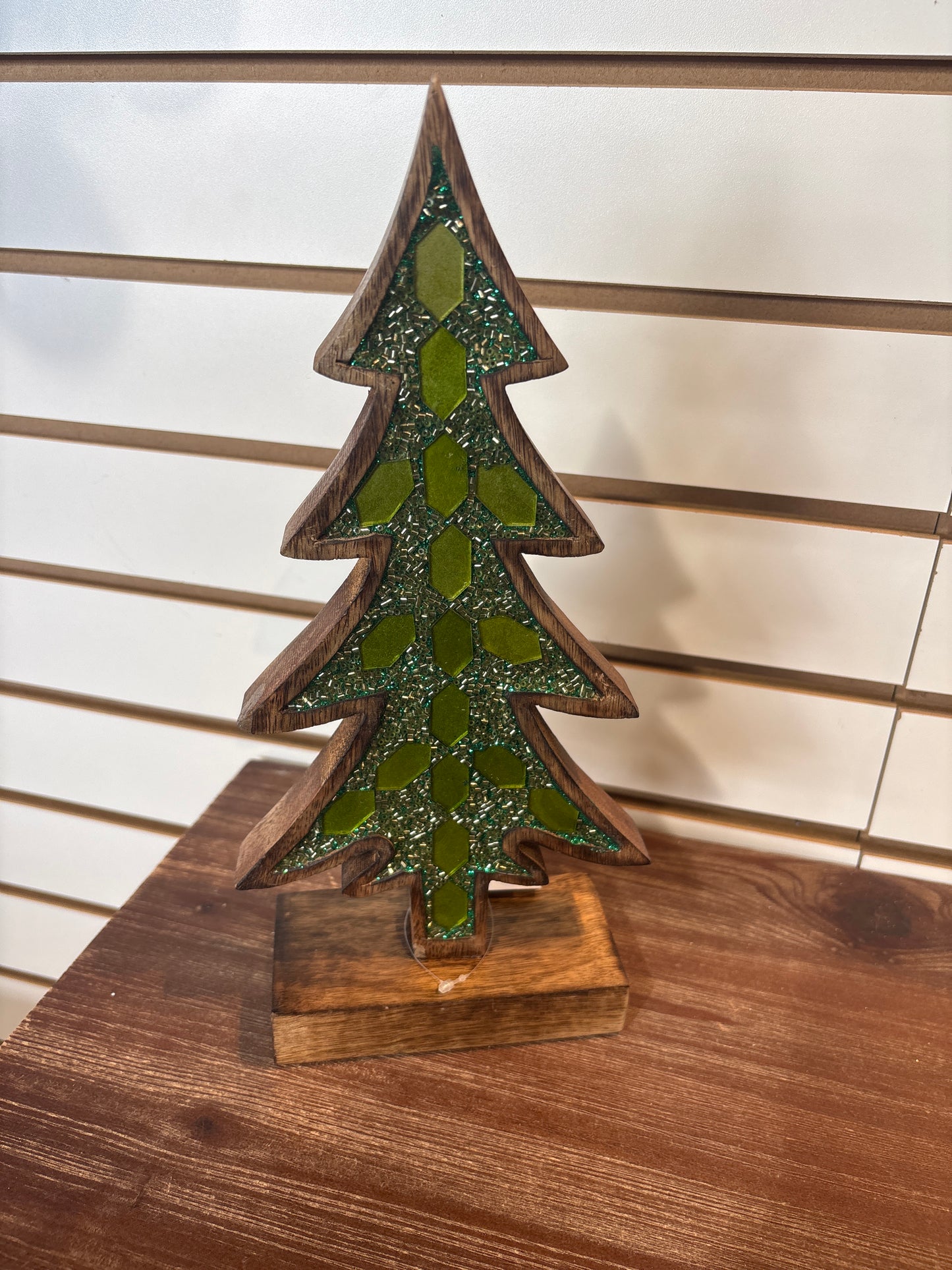 Shades Of Green Xmas Tree