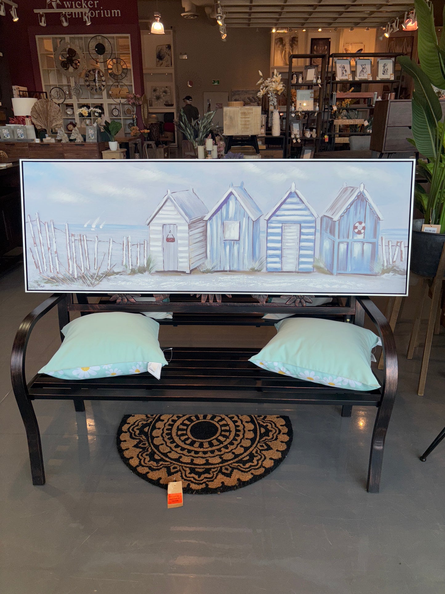 Oil Cabana Painting