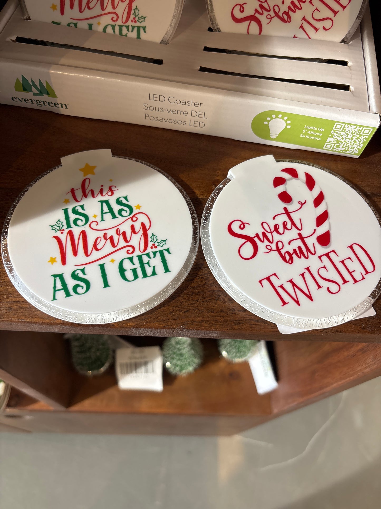 Christmas Coaster LED