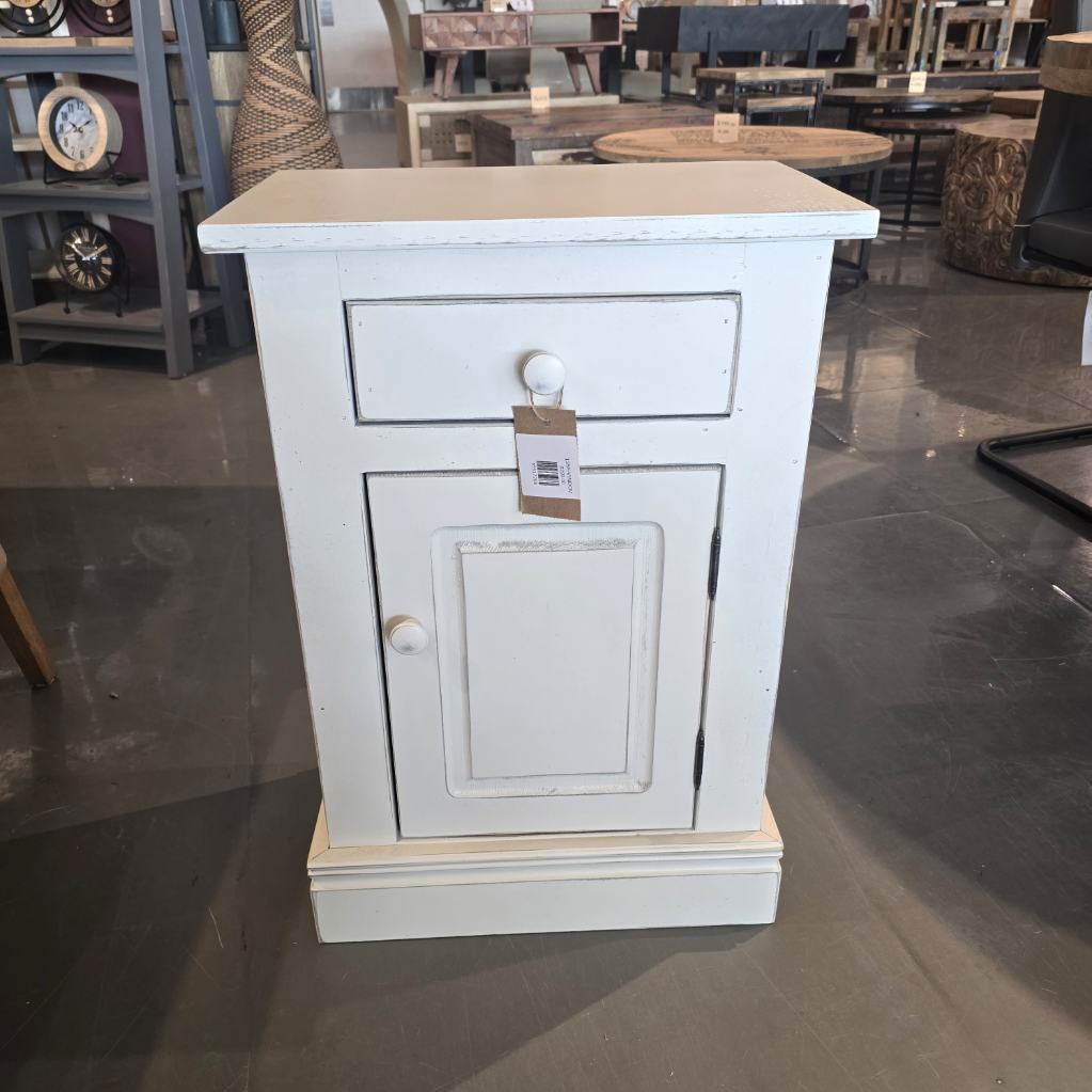 Rustic Pine Small Nightstand