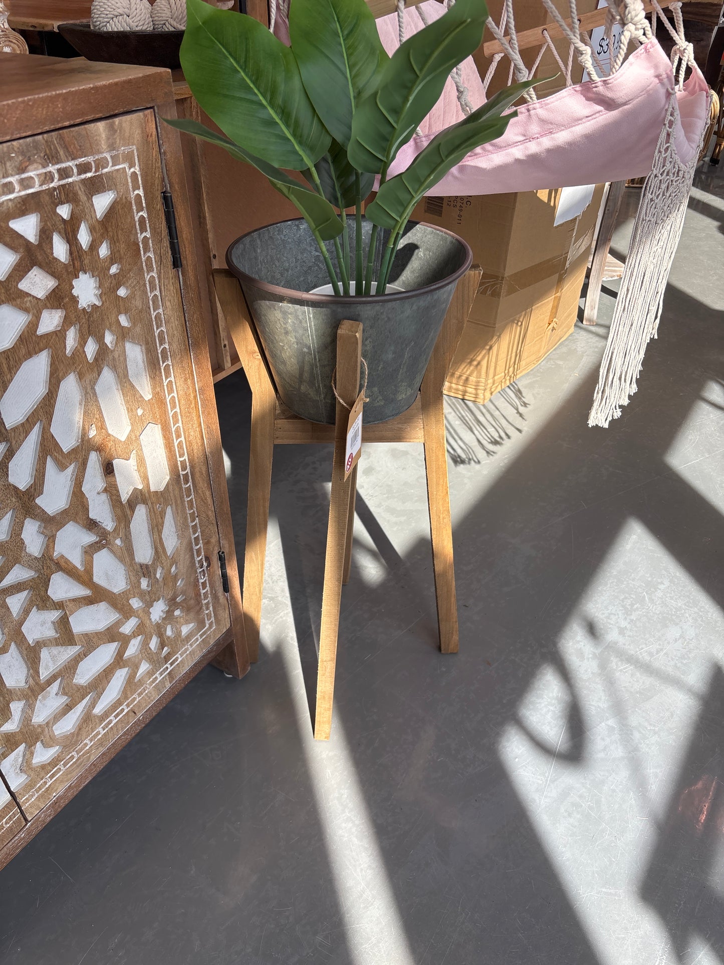 Flower Pot On Stand