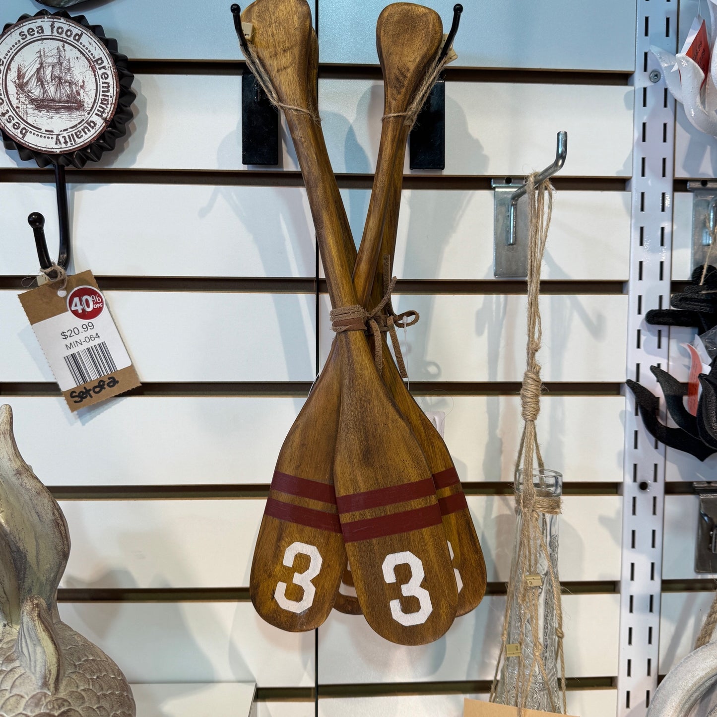 Criss-Cross paddles no.3 Wall Decor