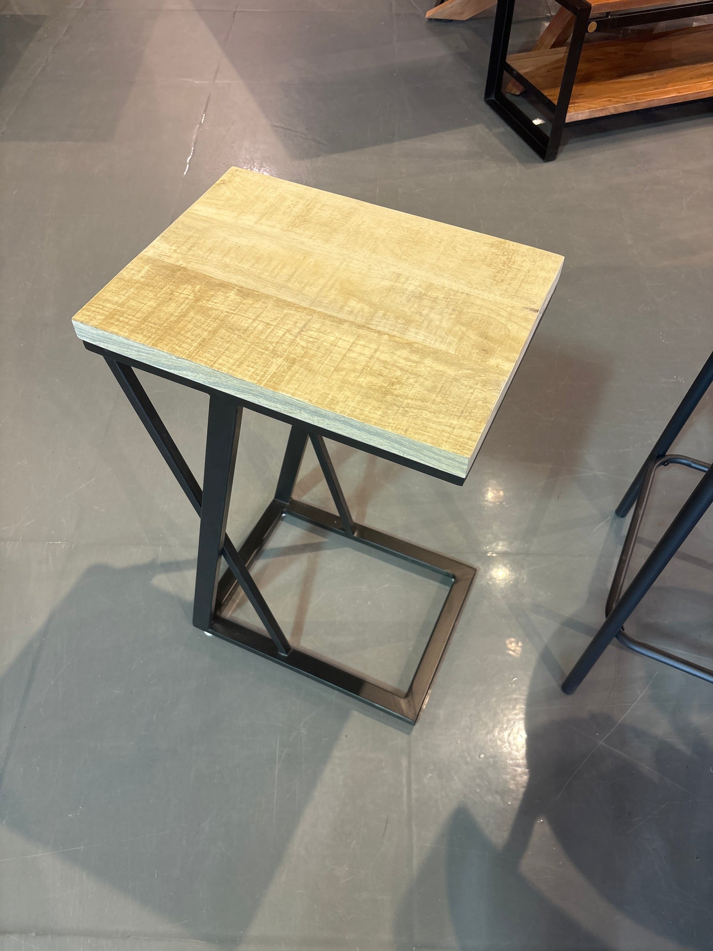 LUCAS - Natural Mango Wood C End Table