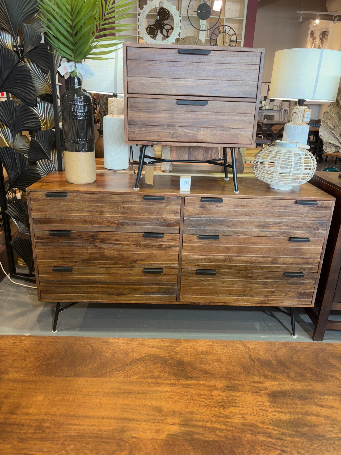 ARIA - Acacia 6-Drawer Dresser