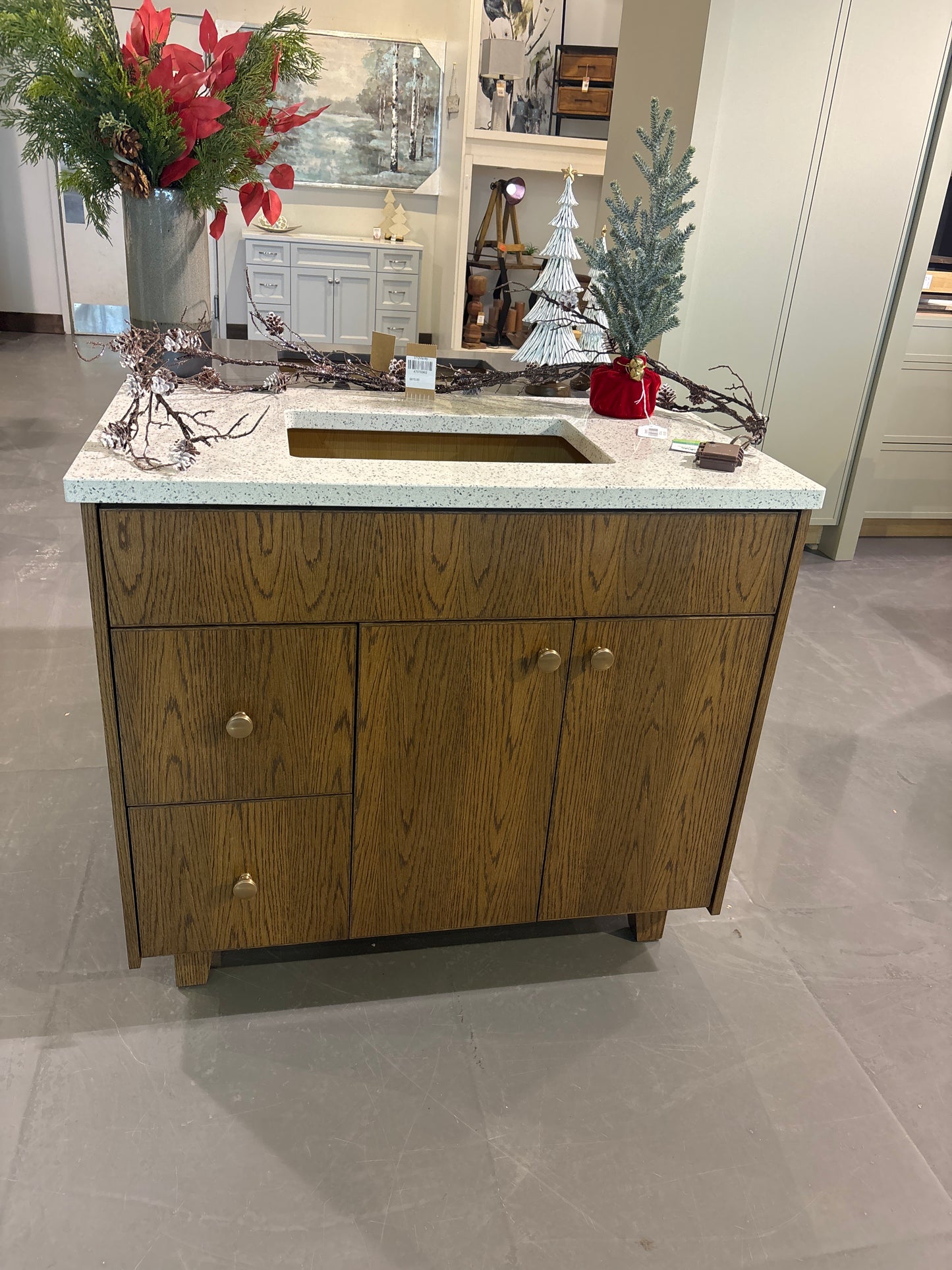 Bathroom Vanity 37' Quarts Top