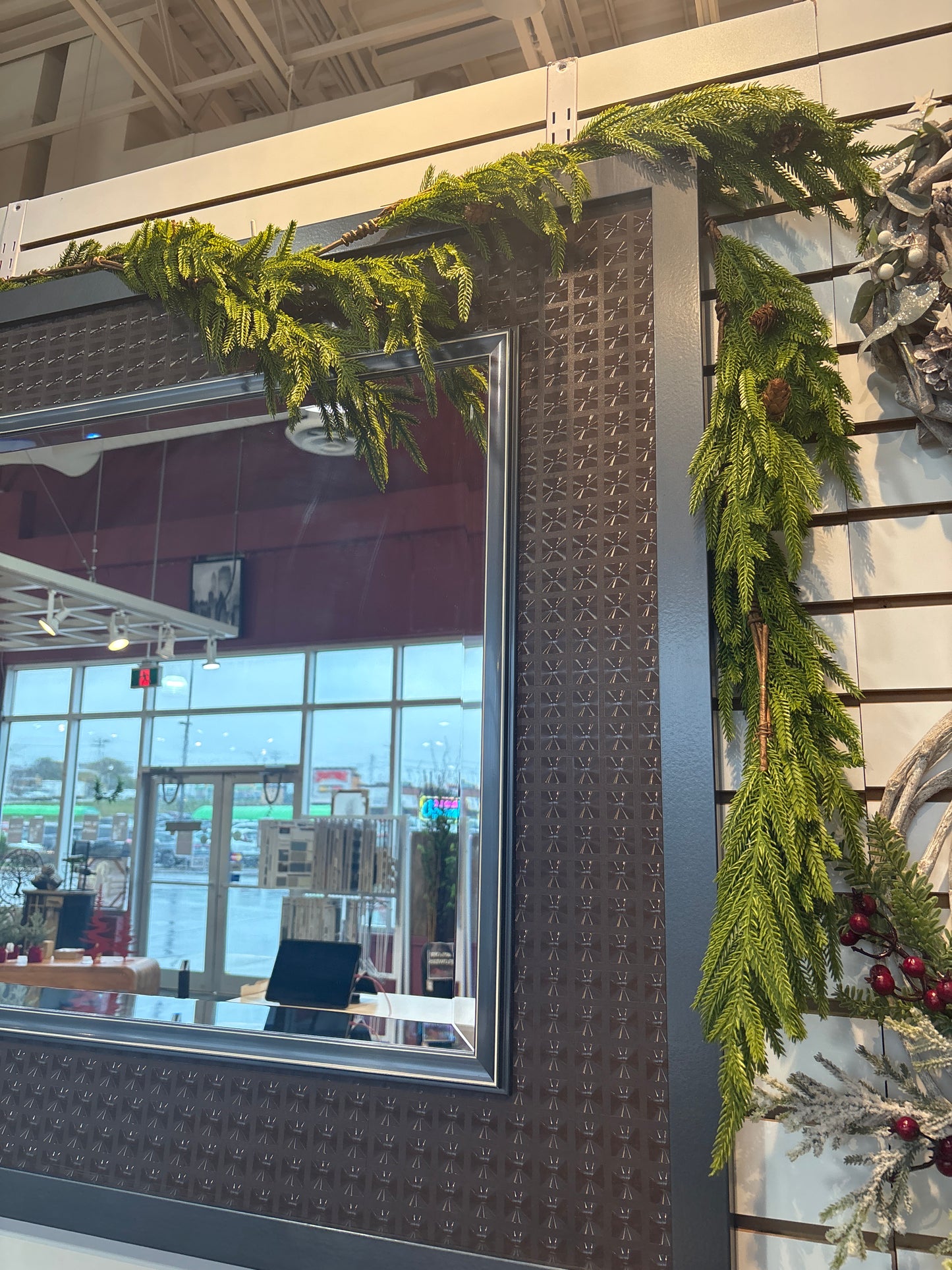 Cypress Christmas Garland