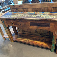 Load image into Gallery viewer, Eco-Harmony 2 drawer console table
