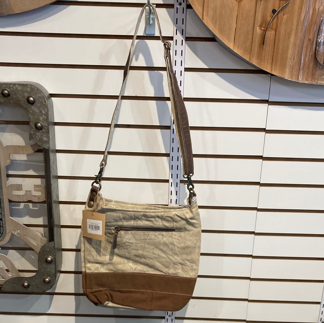 Sel de Mer Upcycled Patch Star Shoulder Bag