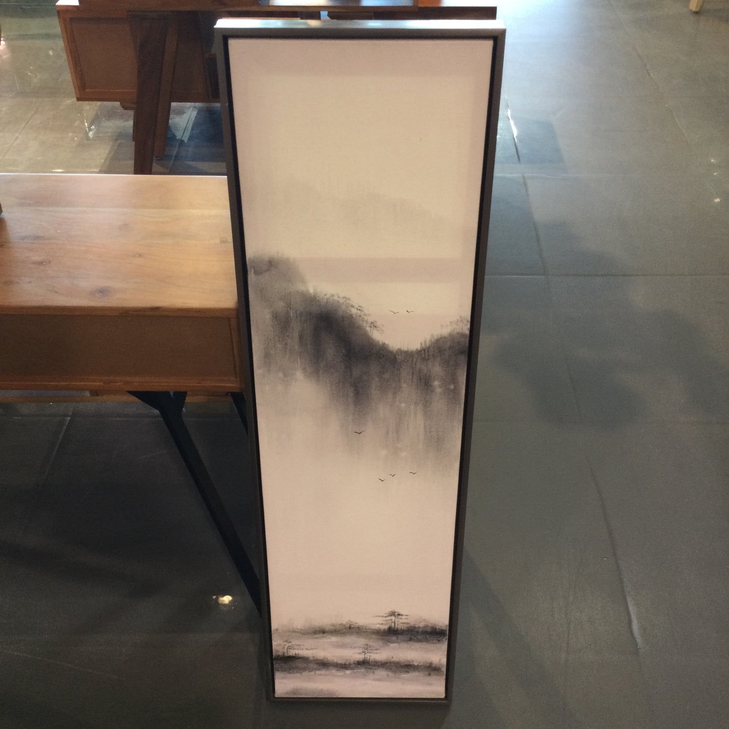 Framed Japanese Style Painting