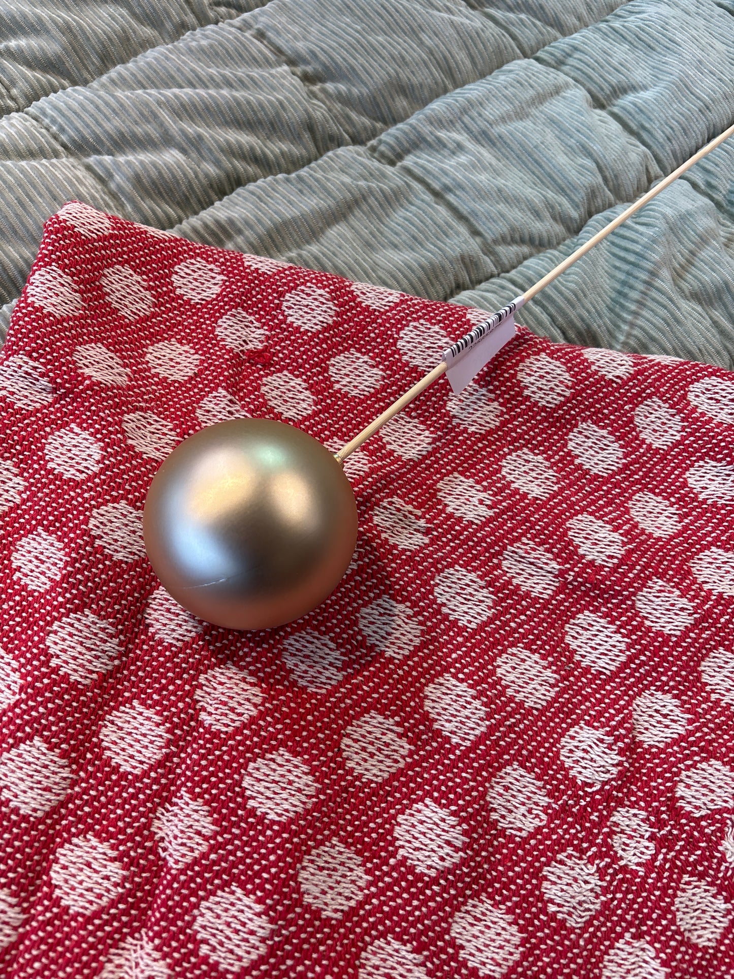 Large Gold Xmas Stick