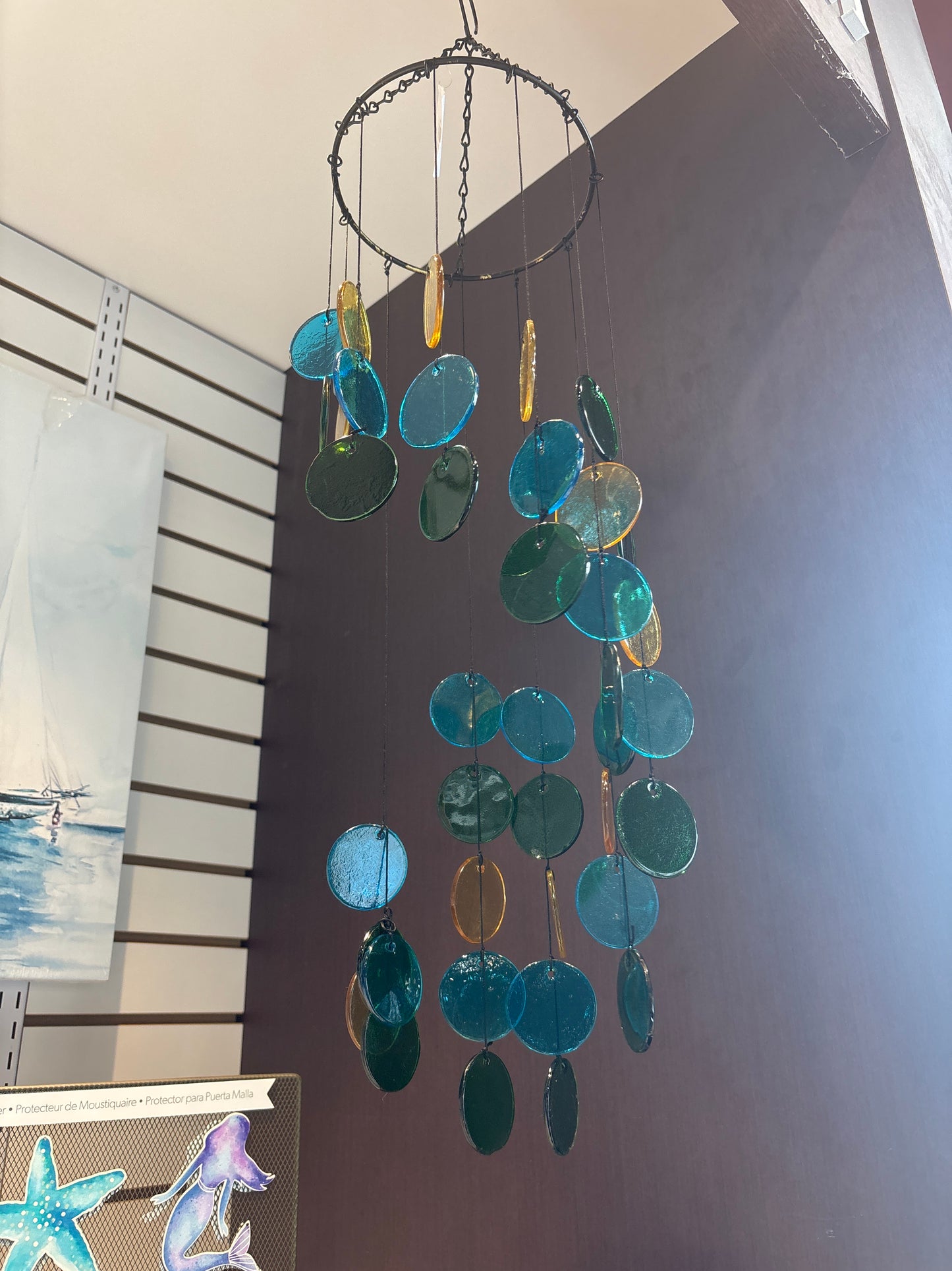 Blue Coastal Wind Chime