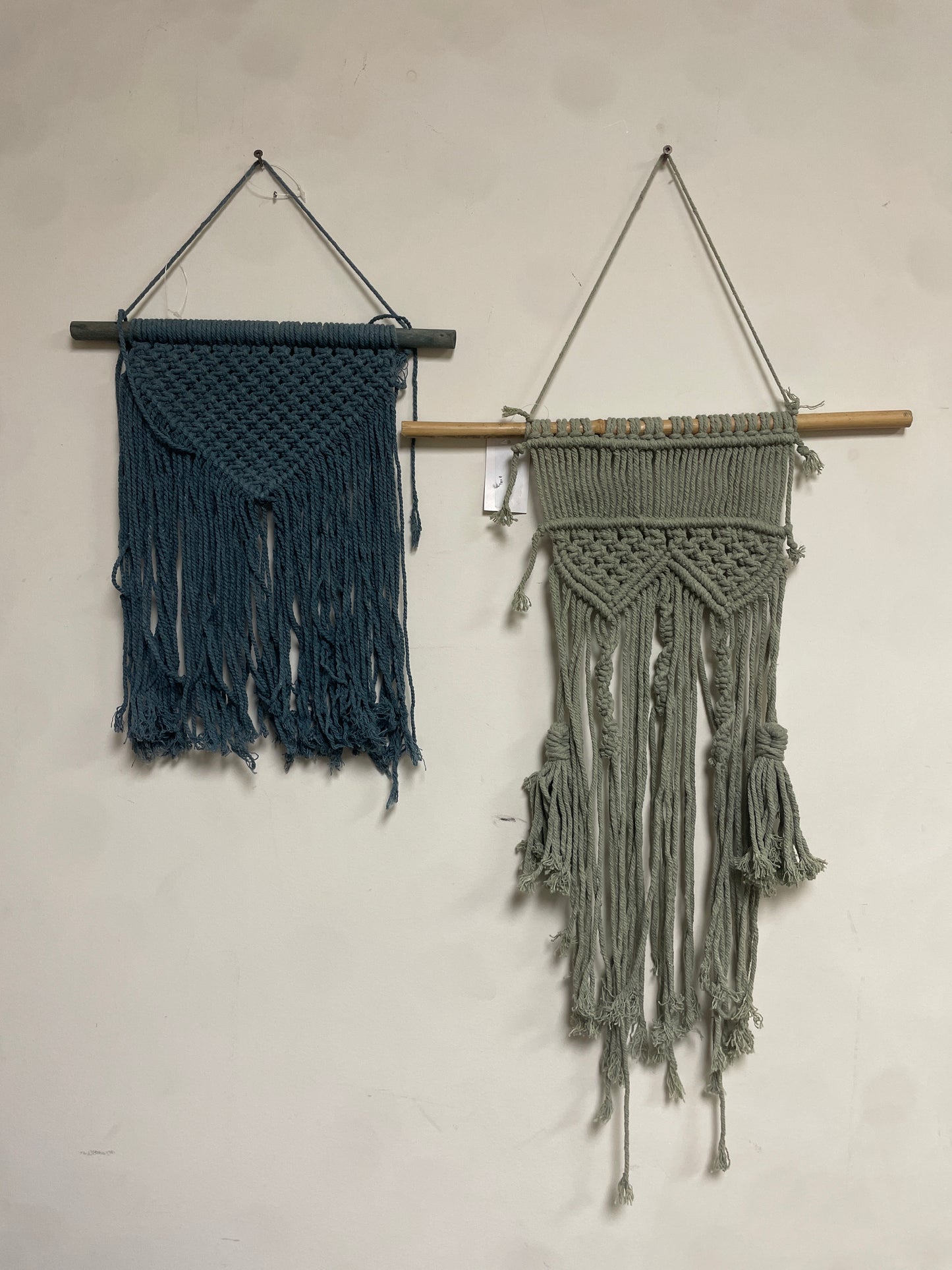 Assorted Macrame Wall Hanging 12" x 20"