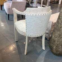 Load image into Gallery viewer, Montauk Distressed Cream accent chair
