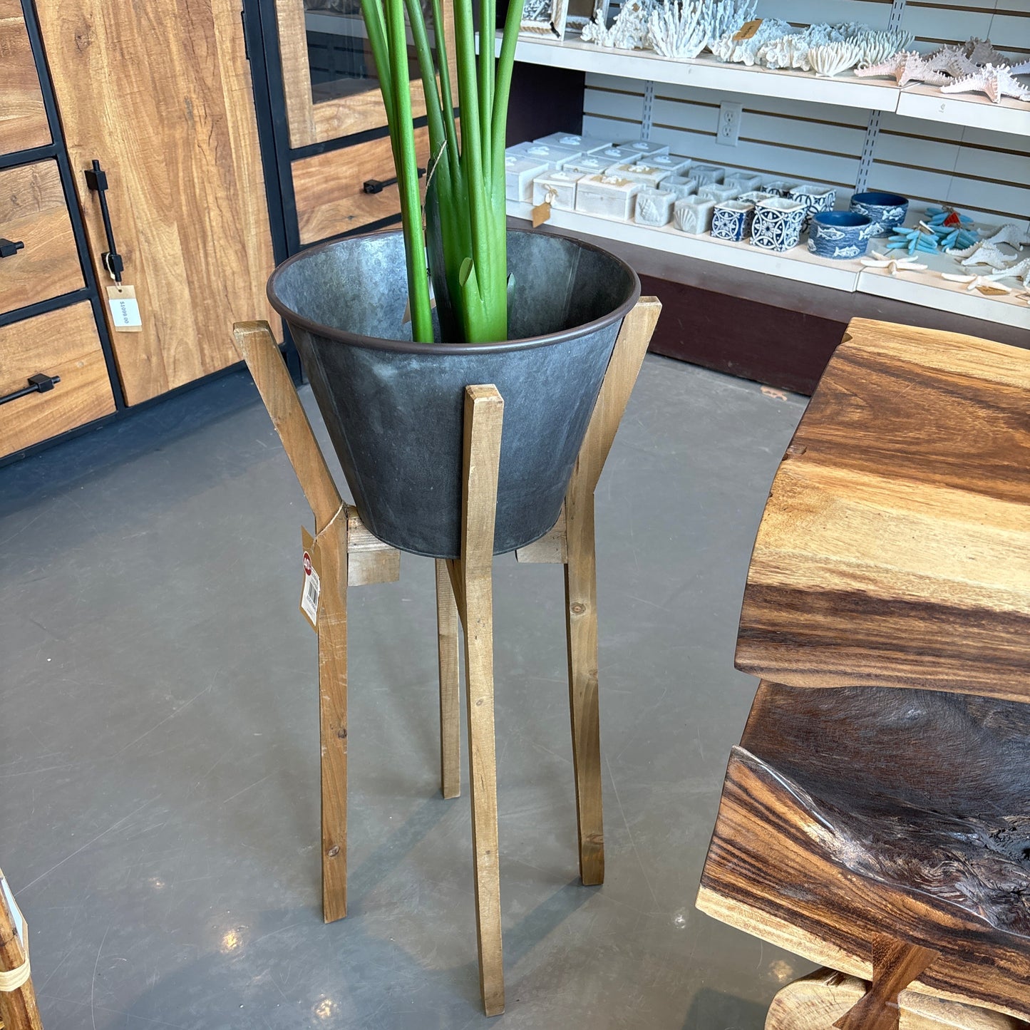 Flower Pot On Stand