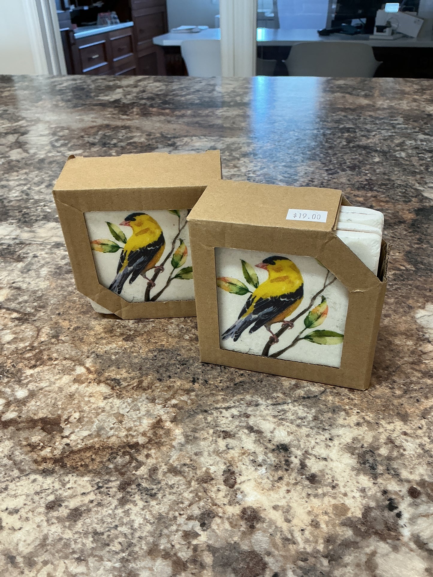 Clay coasters