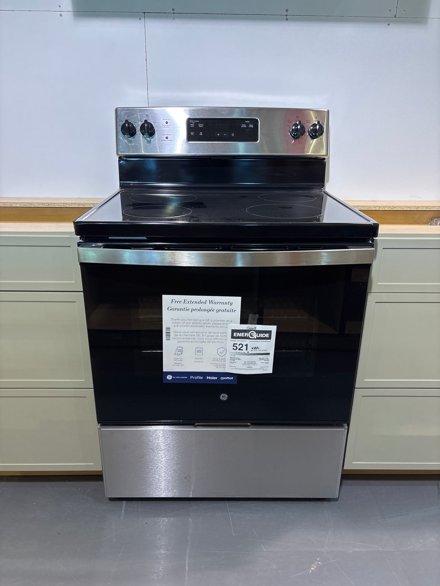 30' Electric Range