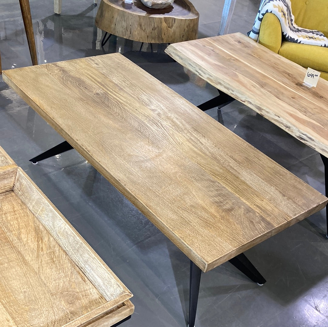 Mango Wood Coffee Table Spider legs