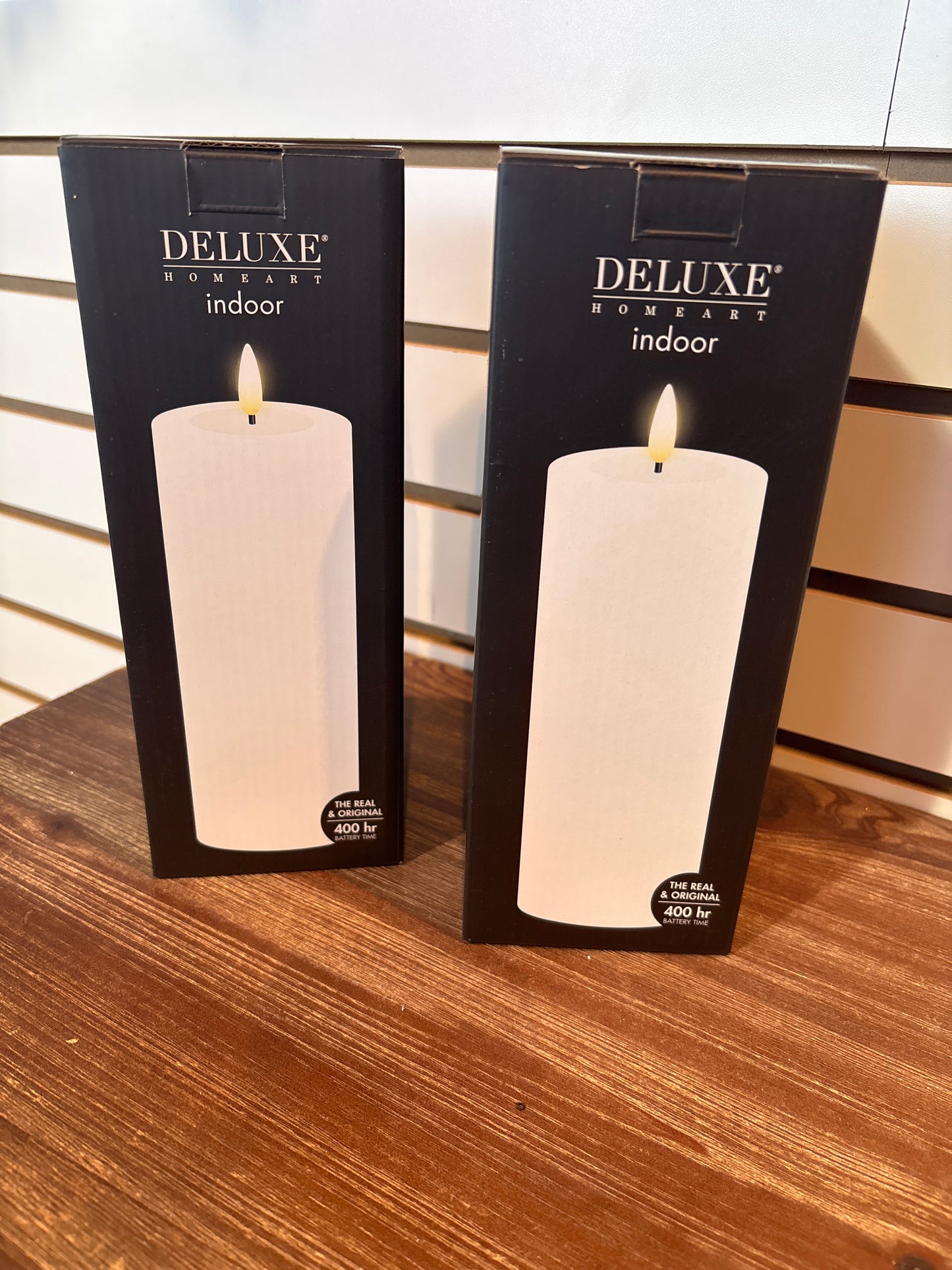 Deluxe Indoor White Real Flame