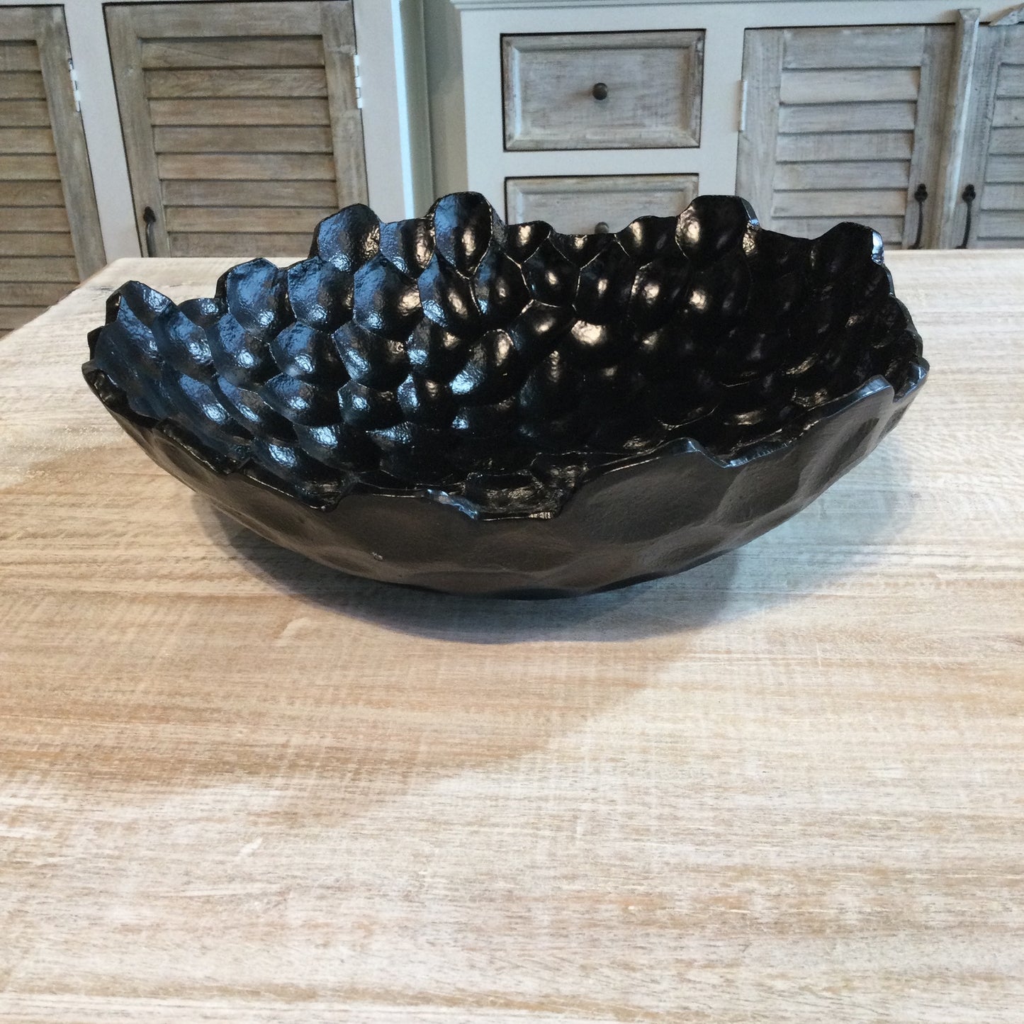 Aluminium Krissy Black Bowl