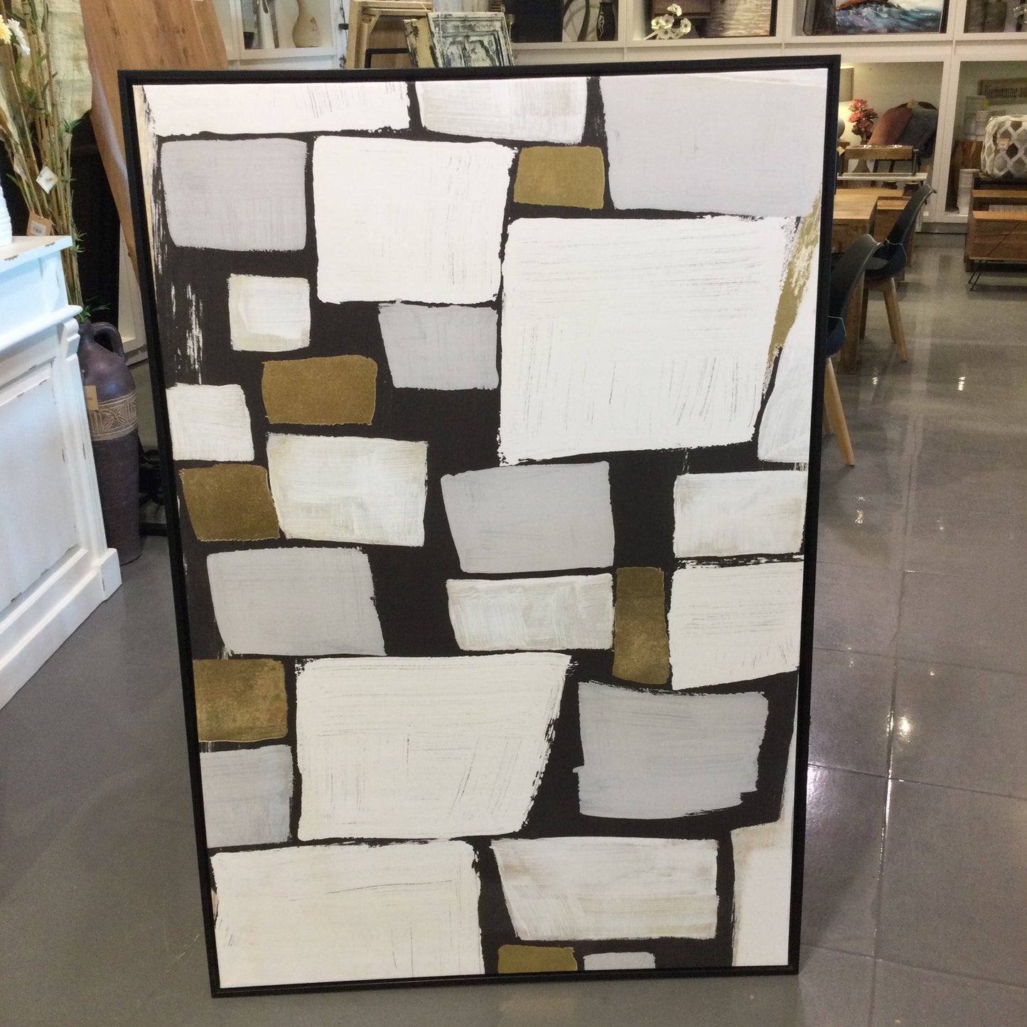 Abstract Stacks Painting