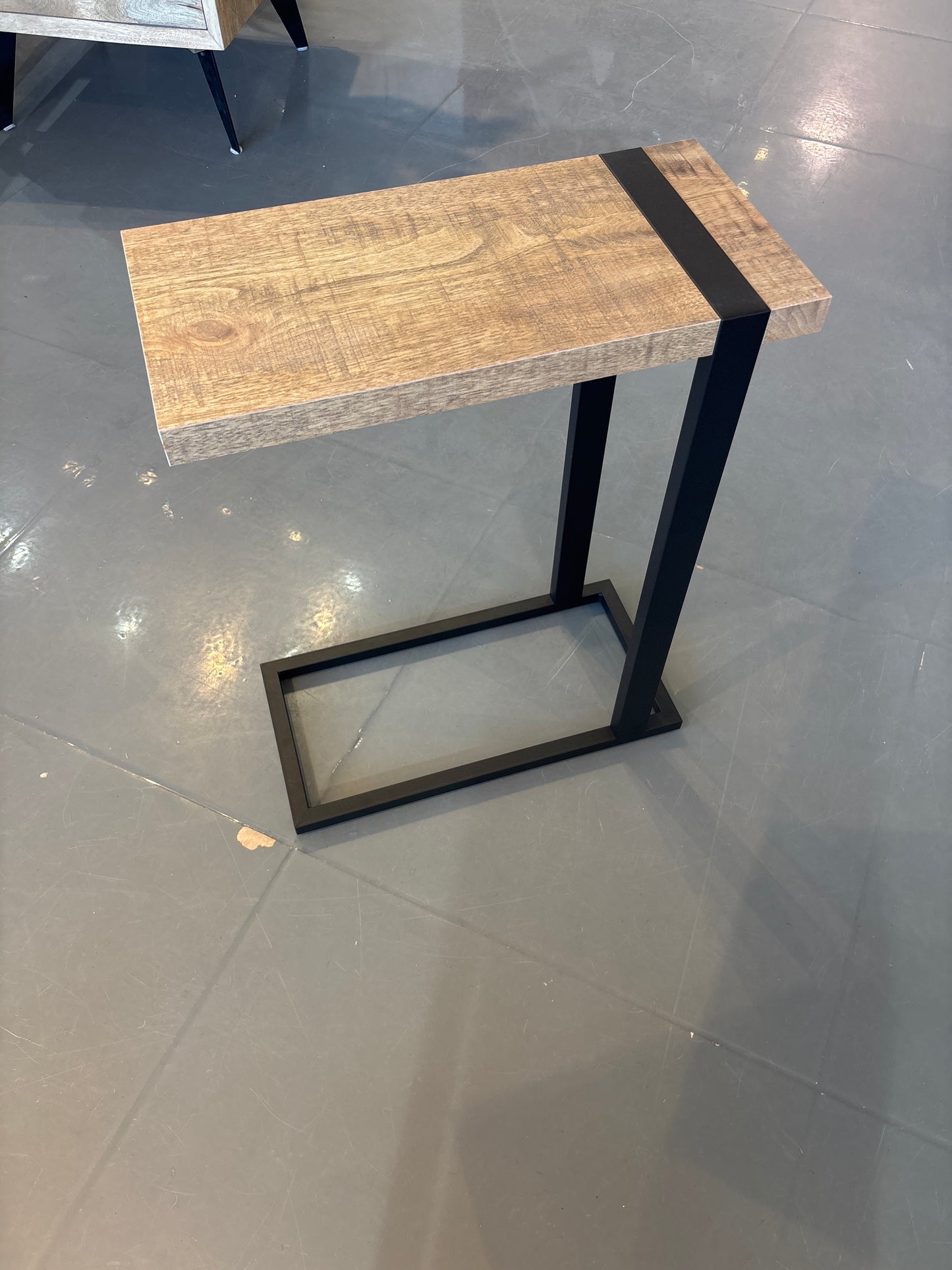 C-Shape Mango Wood-Look