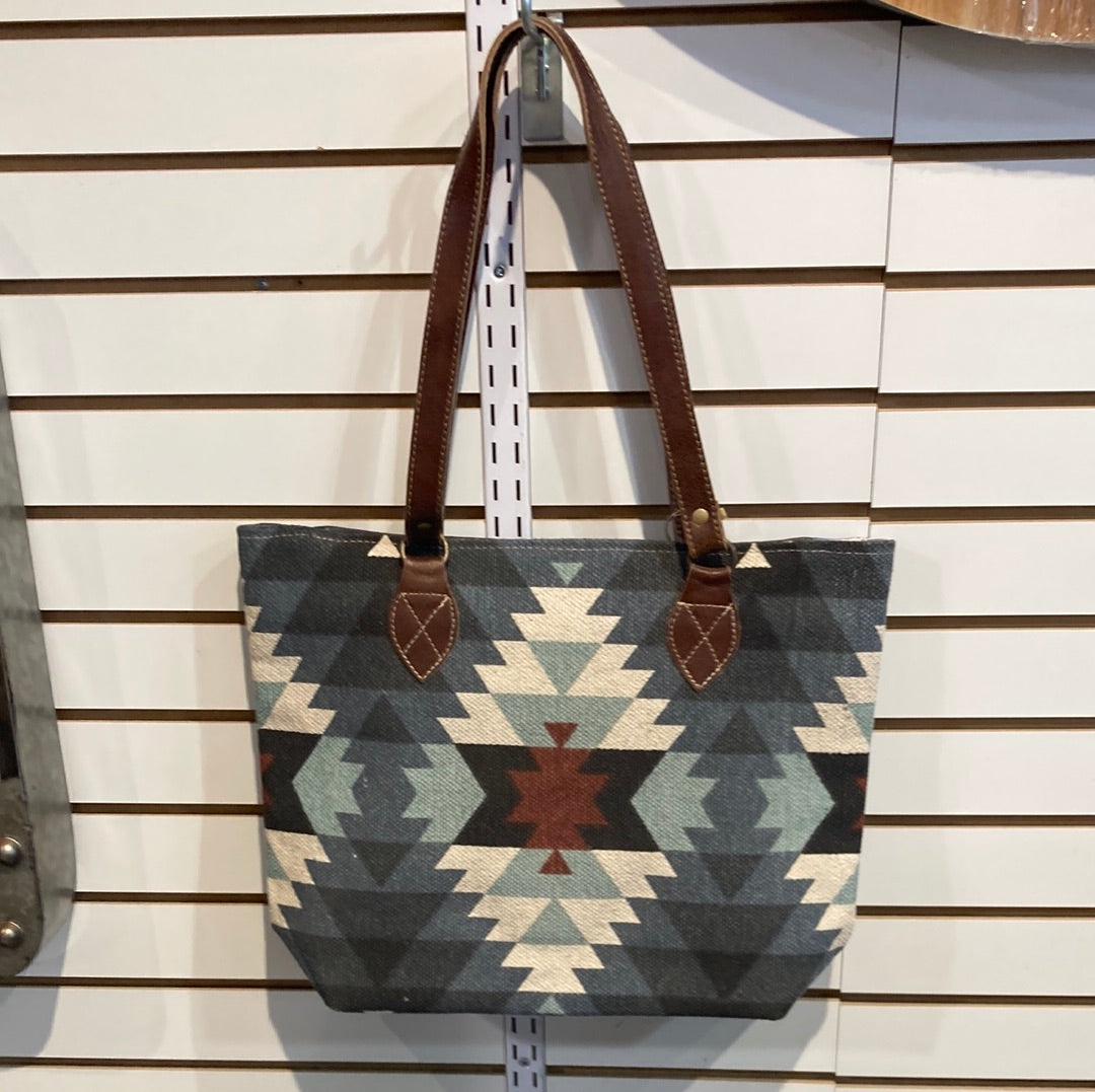 Embroidered tote best sale
