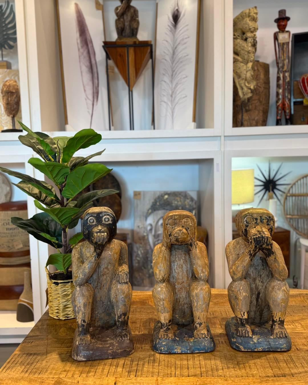 Hear no evil Monkey - See no Evil Monkey