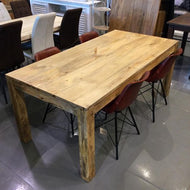 63 inch Sawana Mango Wood Dining Table