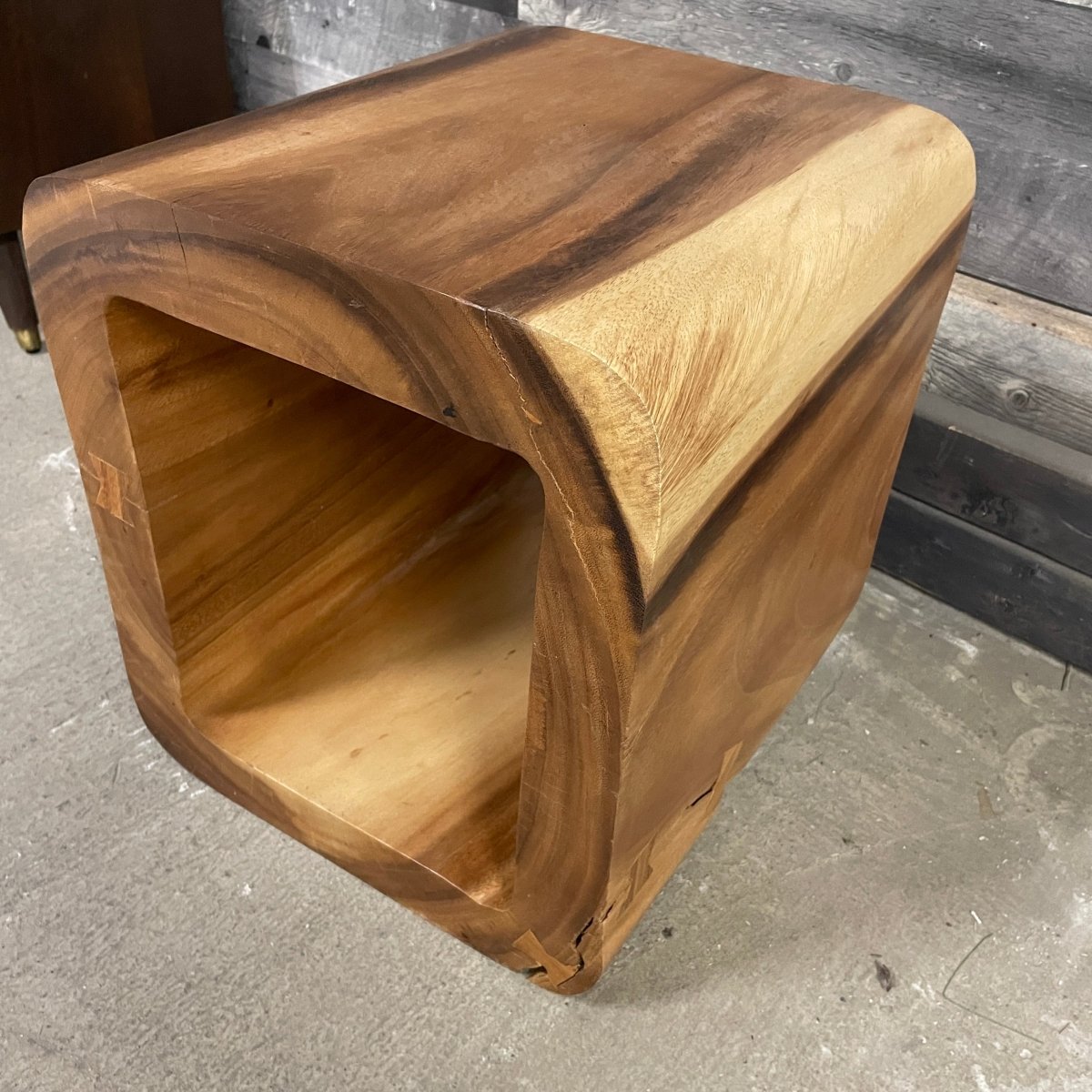 Pure - Chamcha wood organic Stackable Tables - Rustic Furniture Outlet