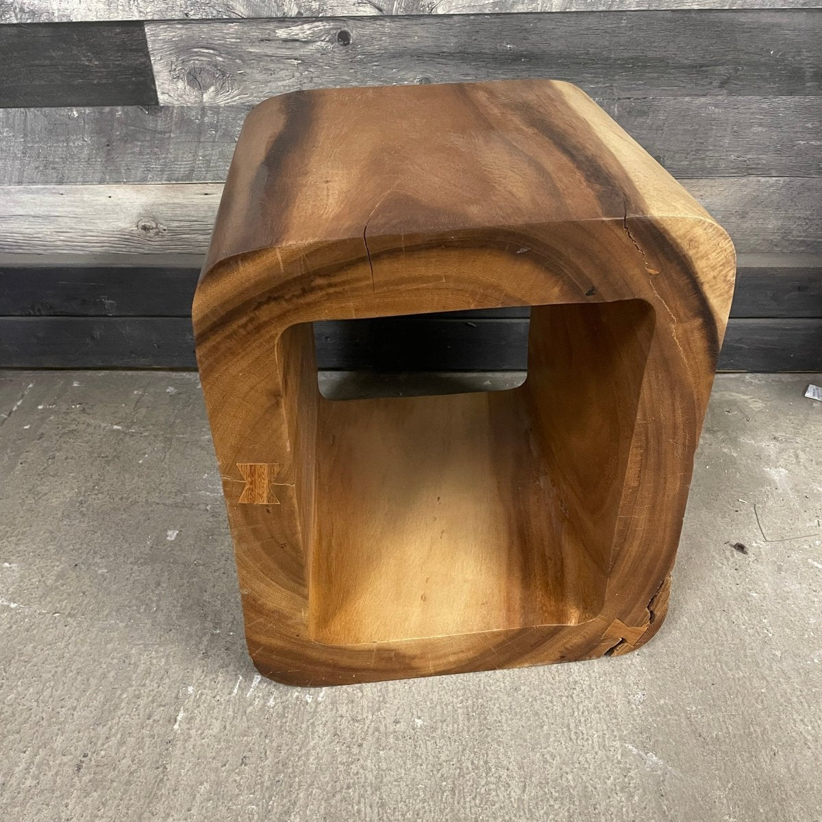 Pure - Chamcha wood organic Stackable Tables - Rustic Furniture Outlet