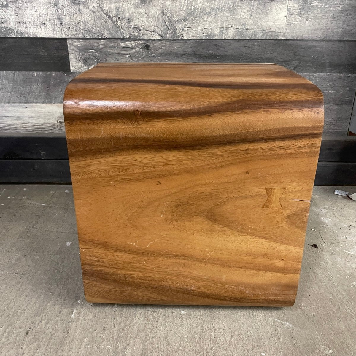 Pure - Chamcha wood organic Stackable Tables - Rustic Furniture Outlet