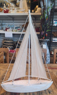 Large Sloop Model Sailboat