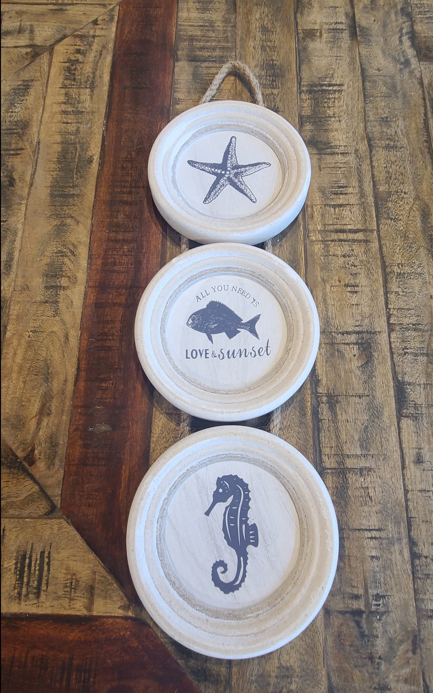 Hanging Ocean Themed Plates