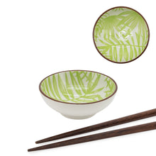 Load image into Gallery viewer, Palm Leaf Kaze Porcelain 3 inch Diameter Sauce Dish

