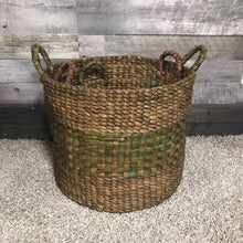 Load image into Gallery viewer, Assorted laundry waterhyacinth Baskets (set of 3) - $139.00
