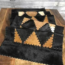 Load image into Gallery viewer, Wide 8 long cowhide table runner
