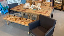 Load image into Gallery viewer, 72 inch Modern Rustic Dining table
