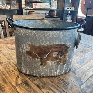 Piggy Bucket Planters