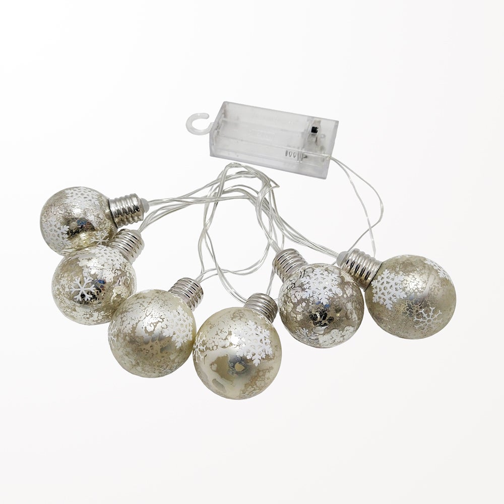 String of Sparkled Lightbulbs