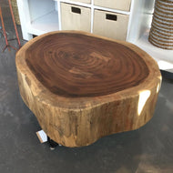 Tree Pad Root Acacia Wood Coffee Table