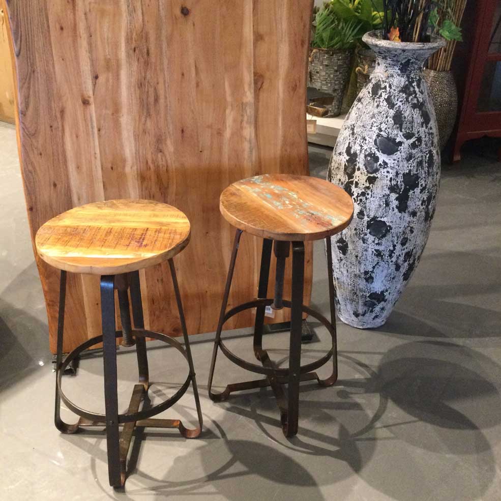 Wicker Counter Bar Stools