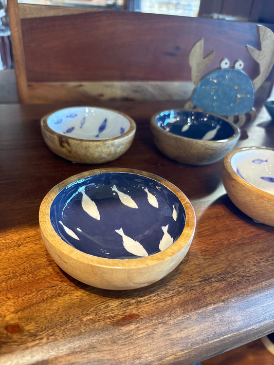Blue White Mango Bowls