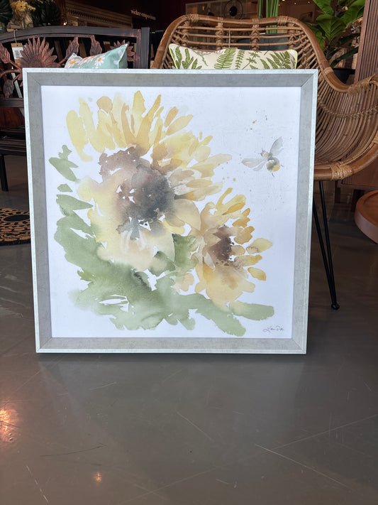 Sunflower Water Painting