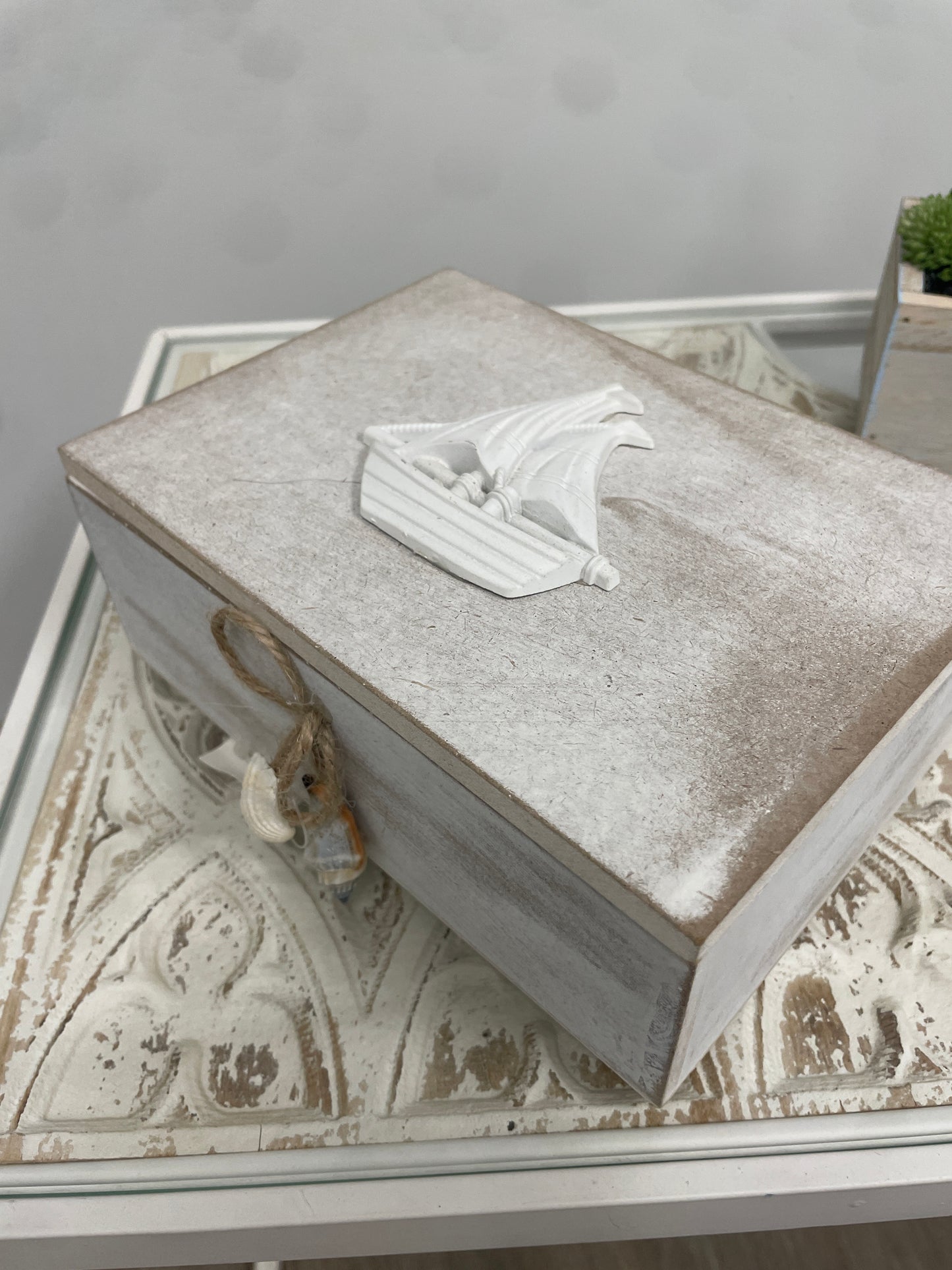Large Sailing Memories and Treasures Box