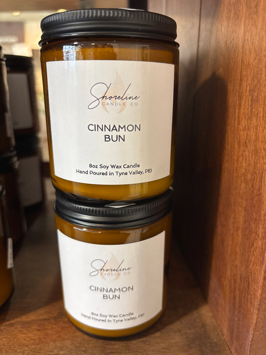 Shoreline Candle Co- Cinnamon Bun