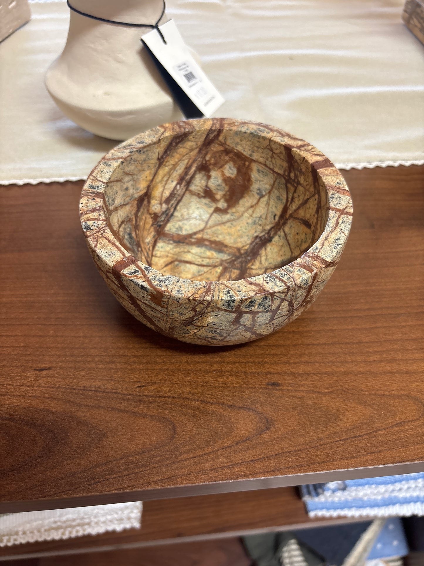 Small stone bowl