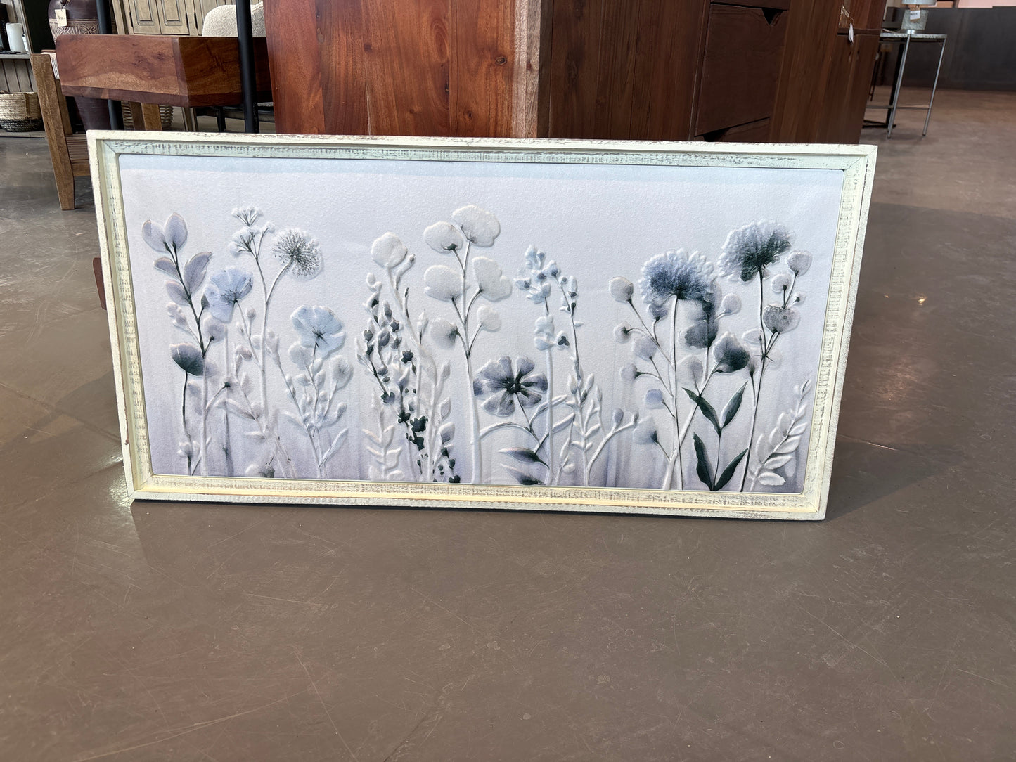 Metal Wall Floral Art Decor