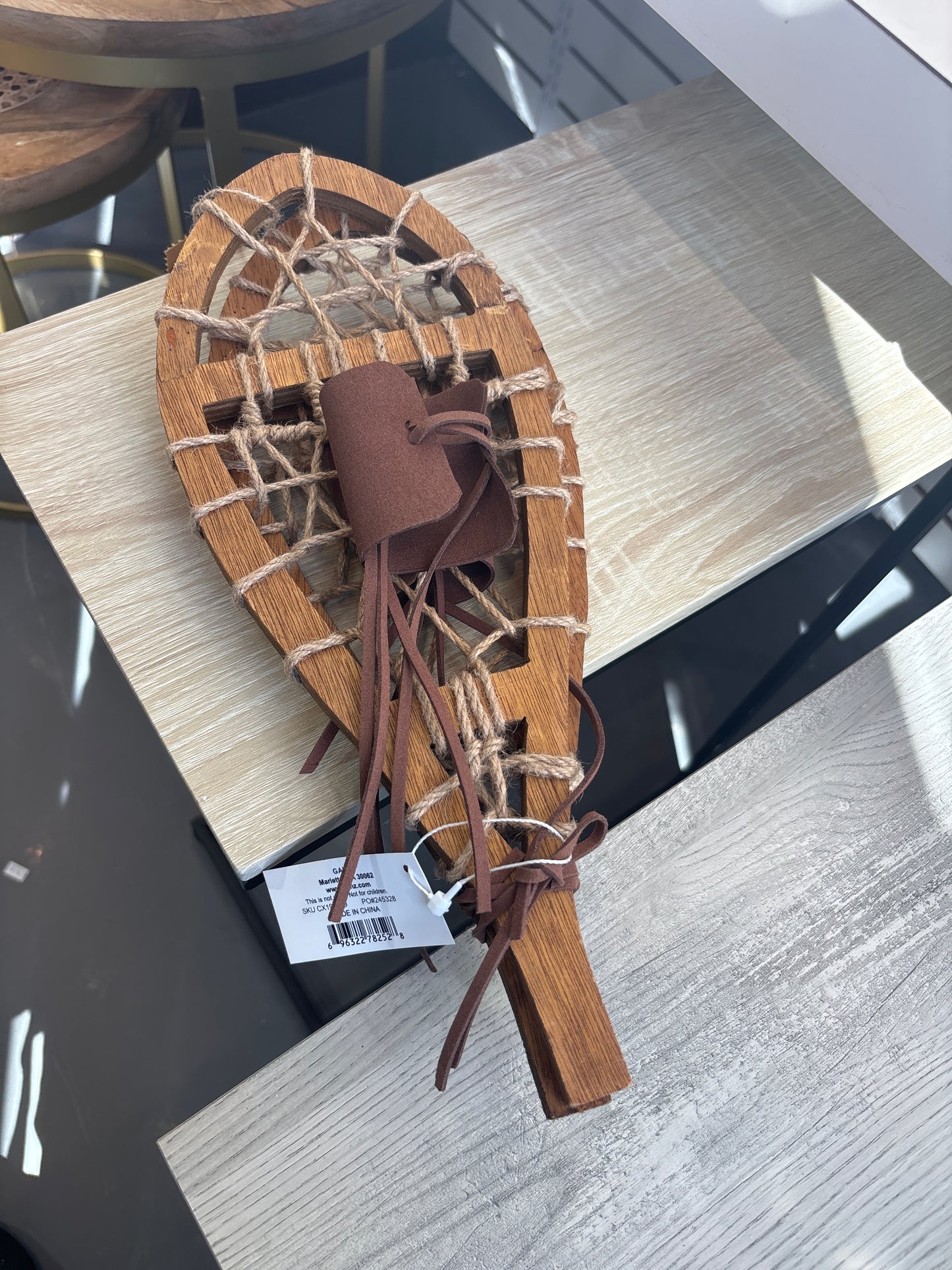 Wooden Snowshoe