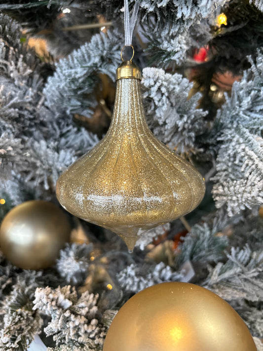 Gold Onion Glass